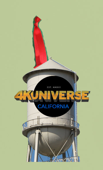 2024 4KUniverse Water Tower 3D Christmas Ornament
