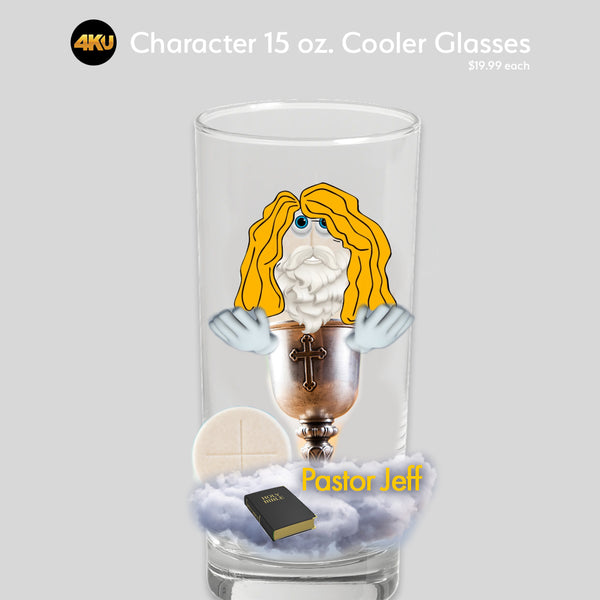 Pastor Jeff 15 oz. Cooler Glass